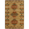 Desert Diamond Gold Rug - 5 x 7