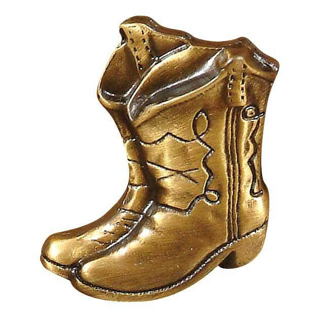Boots Metal Cabinet Knob - Set of 2