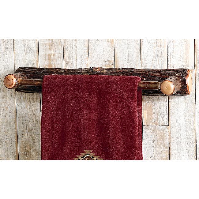 Hickory Towel Bar - 24 Inch