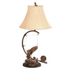 Fly Rod Trout Table Lamp