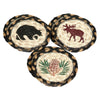 Moose, Bear & Pinecone Braided Coasters - Set of 6