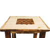 Aspen Game Table with Built in Checkerboard