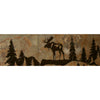 Aspen Sofa Table with Slate Top - Moose
