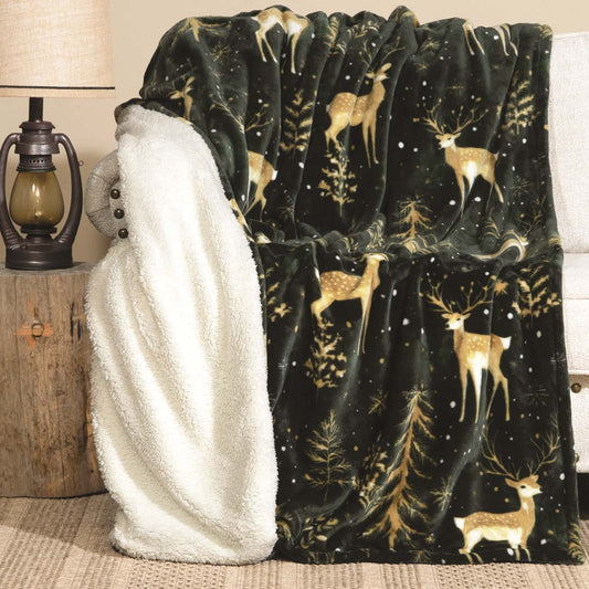 Baby Buck Plush Pillow & Throws