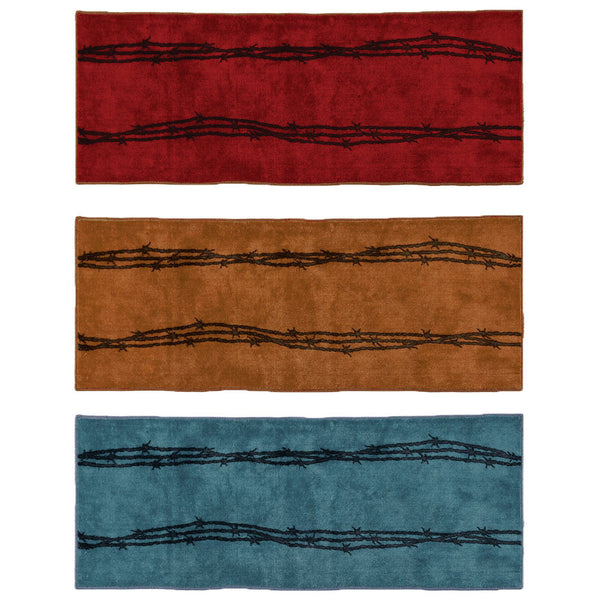Barbed Wire Bath Runners