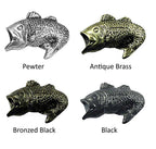 Bass Fish Cabinet Pull - Set of 2