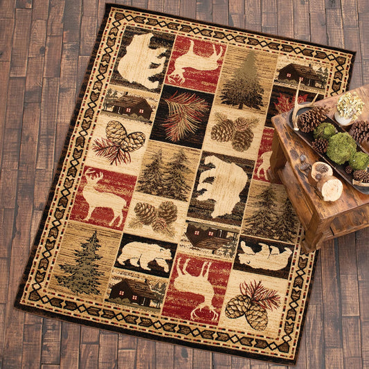 Bear & Deer Pass Rug Collection