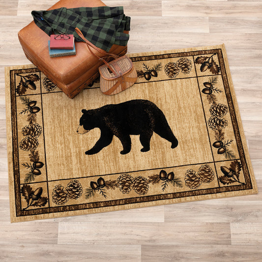 Bear Foliage Rug Collection