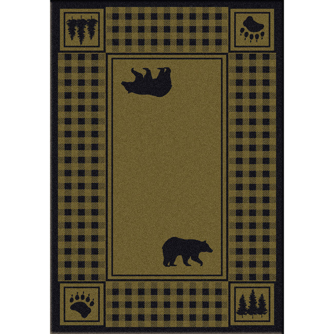 Bear Refuge Sage Rug Collection