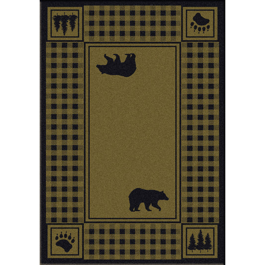 Bear Refuge Sage Rug Collection