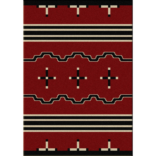 Big Chief Red Rug Collection