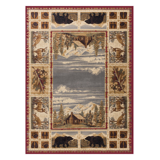 Big Sky Cabin Rug Collection