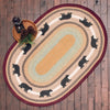 Black Bear Braided Rug Collection