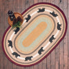 Black Bear Braided Rug Collection