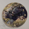 Black Bear Family Wall Clock - OVERSTOCK