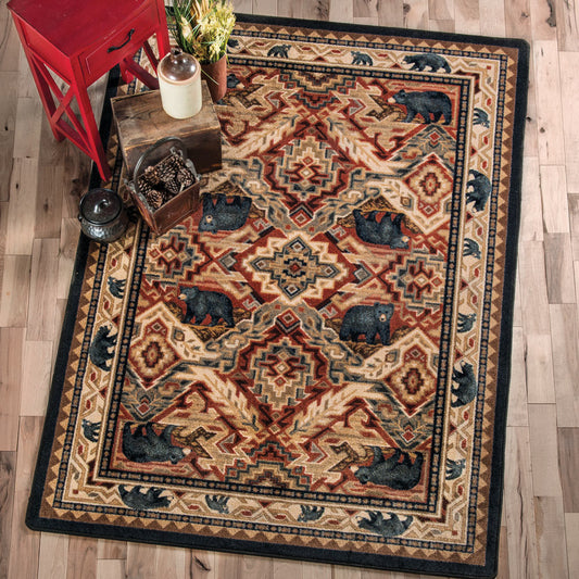 Black Bear Manor Rug Collection