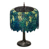 Blue Blooms Table Lamp - 28 Inch