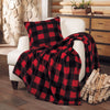 Buffalo Plaid Plush Throw