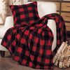 Buffalo Plaid Plush Throw