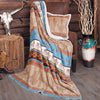 Cactus Horizon Sherpa Throw - SALE