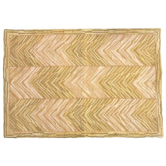 Camp Chevron Gold Rug Collection