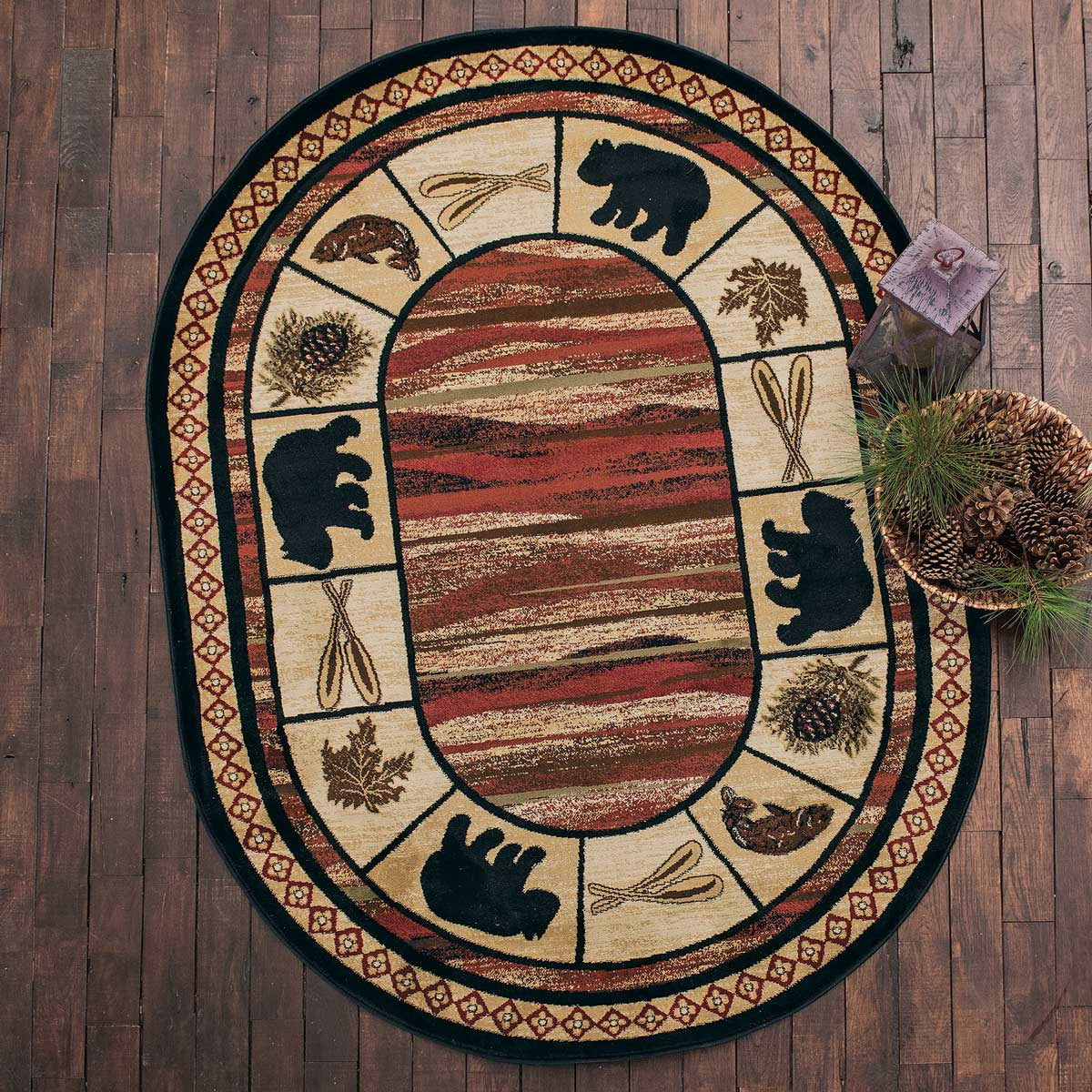 Camp Wild Oval and Round Rug Collection