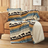 Cattle Pasture Plush Sherpa Pillow