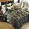 Cedar Haven Bear Quilt Bed Set - King - CLEARANCE