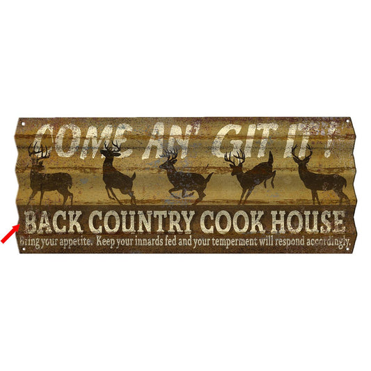 Country Cook House Personalized Signs