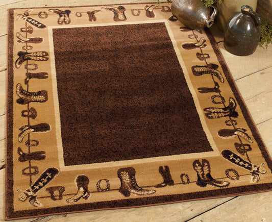 Cowboy Boots Rug Collection