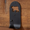 Cutout Bear Silhouette Single Hooks - Set of 2 - OUT OF STOCK UNTIL 05/27/2026