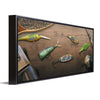 Dad's Lures Personalized Wall Art