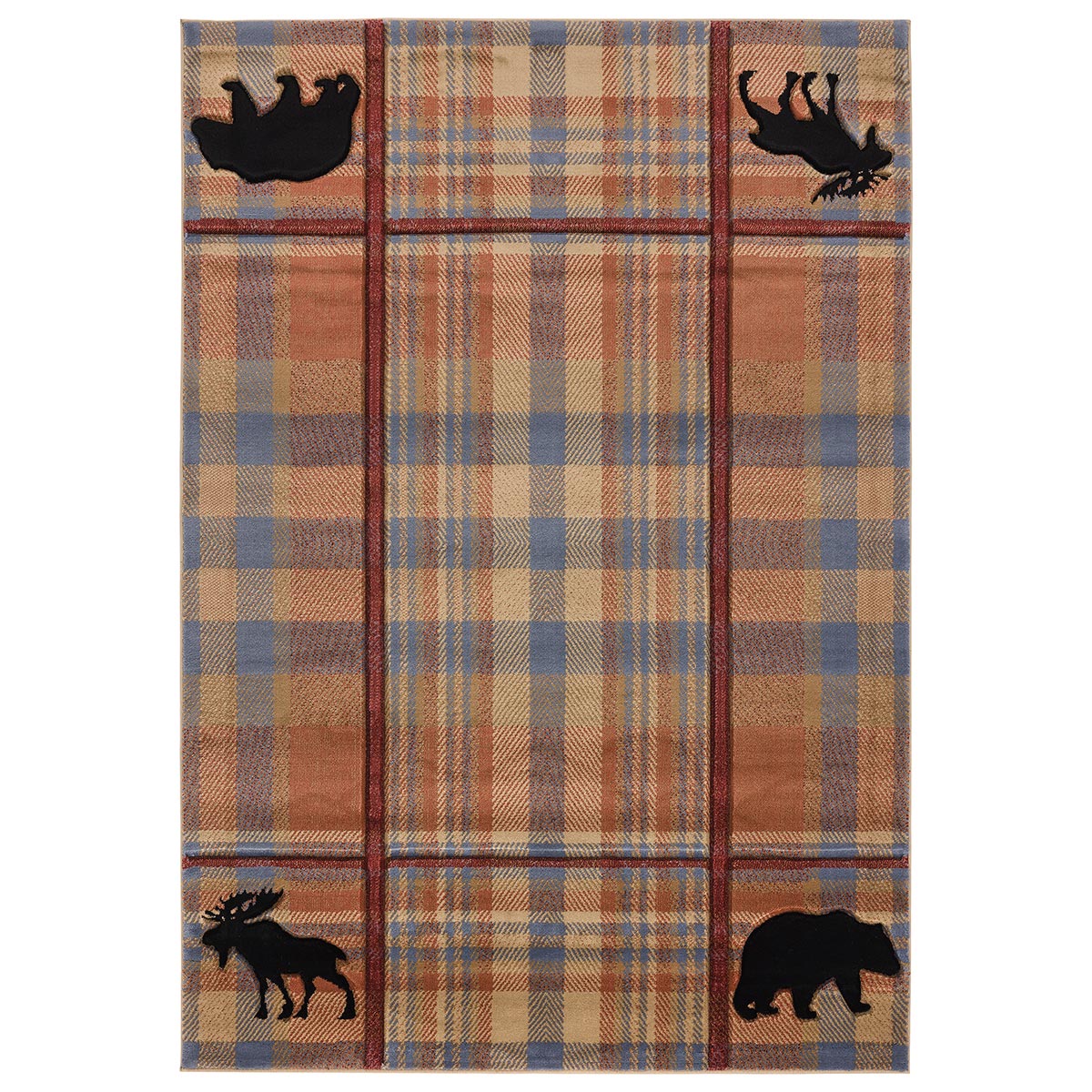 Dakota Plaid Rug - 2 x 3