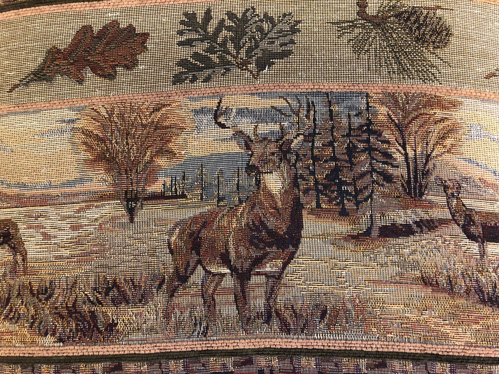 Forest Deer Ottoman