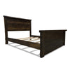 Denton Smooth Sawn Bed with Live Edge Accents