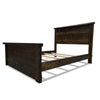 Denton Smooth Sawn Bed with Live Edge Accents
