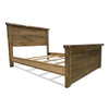Denton Smooth Sawn Bed with Live Edge Accents
