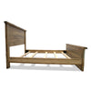 Denton Smooth Sawn Bed with Live Edge Accents