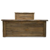 Denton Smooth Sawn Bed with Live Edge Accents