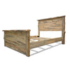 Denton Smooth Sawn Bed with Live Edge Accents