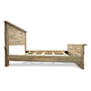 Denton Smooth Sawn Bed with Live Edge Accents