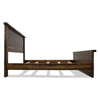Denton Smooth Sawn Bed with Live Edge Accents