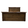 Denton Smooth Sawn Bed with Live Edge Accents