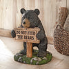 Do Not Feed The Bears Sculpture - CLEARANCE