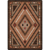 Dream Weaver Rust Rug - 5 x 8