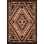 Dream Weaver Rust Rug - 5 x 8