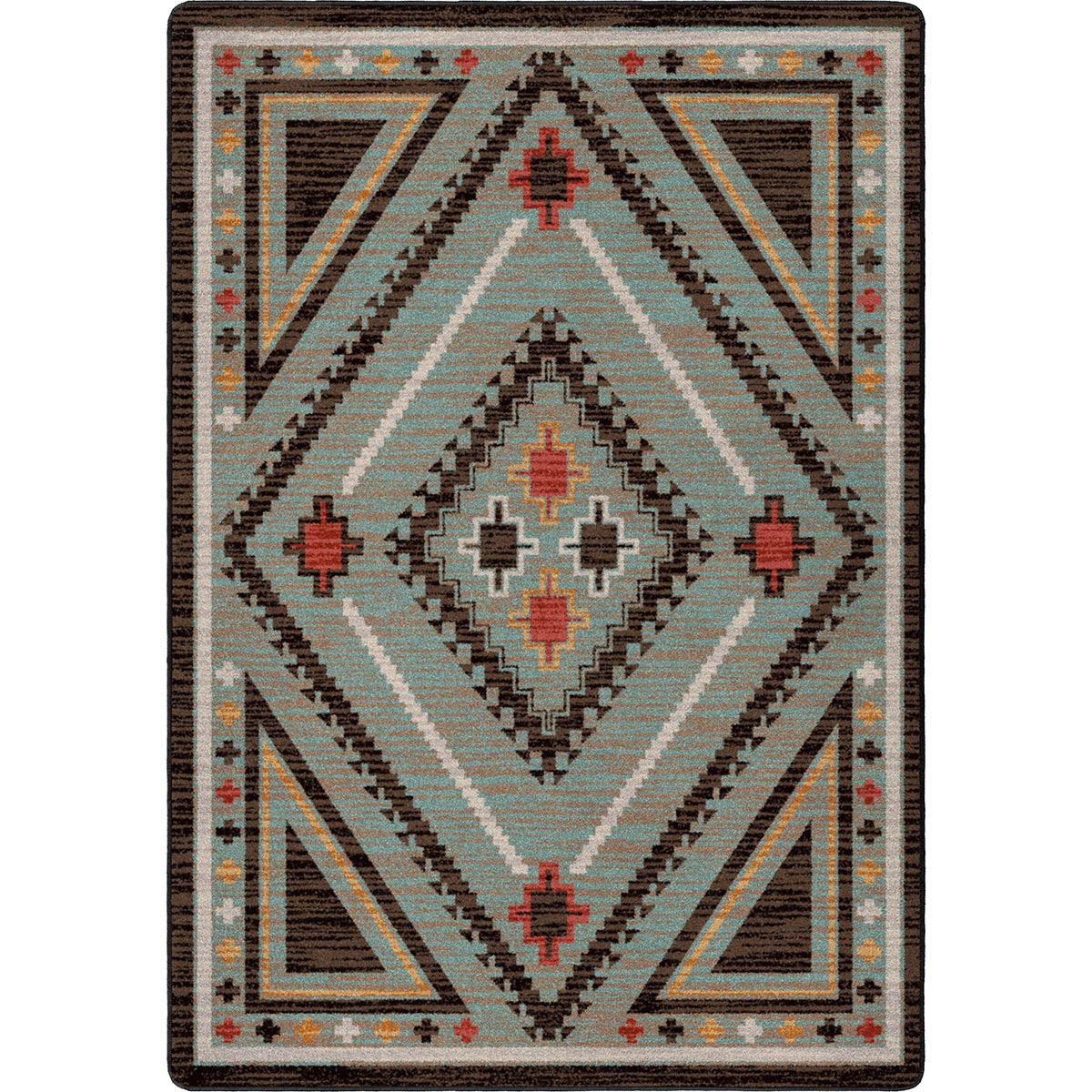Dream Weaver Turquoise Rug - 3 x 4
