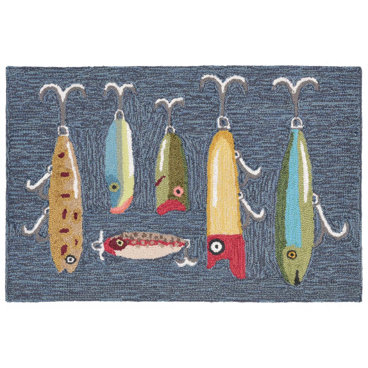 Fishing Time Indoor/Outdoor Rug - 20 x 30 - OUT OF STOCK UNTIL 09/01/2026