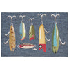 Fishing Time Indoor/Outdoor Rug - 3 x 4