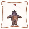 Flying Bear Pillow & Throw